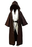 Fuman Jedi Robe Obi Wan Kenobi Mace Windu Dark Jedi Cosplay Kostüm...