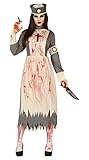 FIESTAS GUIRCA Horror-Krankenschwester Halloween-Kostüm für Damen...