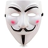 Anonymous Maske Weiß für Kinder und Erwachsene | V für Vendetta...
