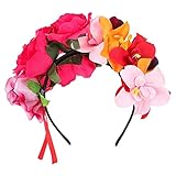 Lurrose Halloween Stirnband Rose Crown Tag Der Toten Stirnband Kostüm...