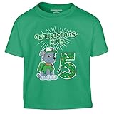 Jungen Tshirt Geburtstagskind 5 Jahre Geburtstag Junge Rocky Geschenk...