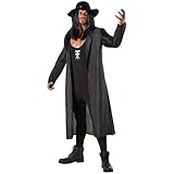 Morph Lizensiert Klassik WWE The Undertaker Wrestling Kostüm Karneval...