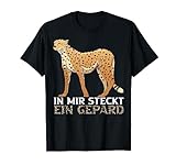 Gepard Leopard Raubkatze Kinder Kostüm Zoowärter T-Shirt