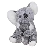 JIAHG Niedlich Plüschspielzeug Koala mit Baby Plüschtier Kuscheltier...