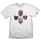 Payday 2 T-Shirt 'The Four' White Size L