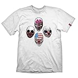 Payday 2 T-Shirt 'The Four' White Size L