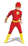 Rubie's Official DC Superhero The Flash Deluxe Kinderkostüm,...