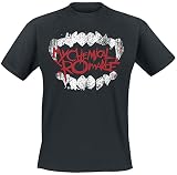 My Chemical Romance Fangs Männer T-Shirt schwarz M 100% Baumwolle...