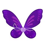 Rpporm Kinder Schmetterlingsflügel Kostüm Mädchen Mode Weiß...