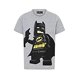 LEGO Jungen Batman Lwtaylor 315 T-Shirt, 912 Grey Melange, 116 EU