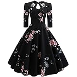 Abendkleider Elegant für Hochzeit Rockabilly Kleider Damen 50er Jahre...