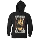 Bud Spencer Herren Legend Hoodie (schwarz) (XXL)