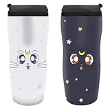 Sailor Moon - Luna & Artemis - Thermobecher | Offizielles Merchandise