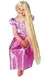 Generique - Lange Rapunzel Perücke für Kinder 80 cm blond