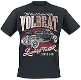 Volbeat Louder and Faster Männer T-Shirt schwarz XL 100% Baumwolle...