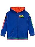 SUPER MARIO BROS Kapuzenpulli mit Reißverschluss Mehrfarbig 134