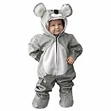 Ikumaal Koala-Bär Kostüm, J42 Gr. 74-80, für Klein-Kinder, Babies,...