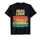 Gamer Logik Computer PC Controller Zocker Jungs T-Shirt