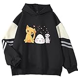 flowereyes Anime Fruits Basket Hoodie Tohru Cosplay Color Clashing...
