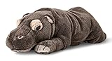 Uni-Toys - Nilpferd, liegend - 30 cm (Länge) - Plüsch-Hippo,...