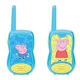 Lexibook 8597478 TW12PP Peppa Pig Walkie-Talkies, für Kinder 3...