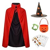 JSTC Vampir Kostüm Kinder, Halloween Kostüm Kinder Vampir Jungen...