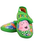 Peppa Pig Jungen Hausschuhe George Pig Grün 27