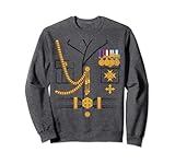 Militärischer Diktator General Officer Uniform Halloween Kostüm...