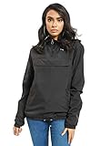 Urban Classics Damen Ladies Basic Pullover Jacke, Schwarz (Black...