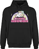 Shirtracer Hoodie Herren Pullover Männer - Sprüche Statement - Ich...