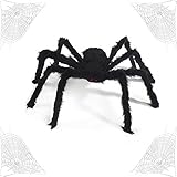 OUOQI Halloween-Spinne,Haarige Spinne,Riesenspinne,75cm Halloween...