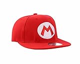 Basecap, Snapback Rot, Motiv Super Mario