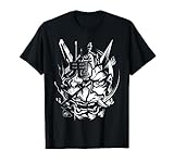Japanischer Oni Cyberpunk Samurai – Fun Techwear Vintage Retro...