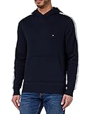 Tommy Hilfiger Herren Hoodie Prep Tape mit Kapuze, Blau (Desert Sky),...