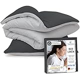 Bettwäsche 135x200 aus 100% Oekotex-Baumwolle | Das Mako-Satin 2er...