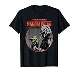 Star Wars The Mandalorian Mando and the Child Retro T-Shirt