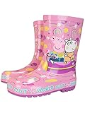 Peppa Pig Kinder Gummistiefel Rosa EU 23 (UK 6)