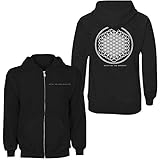 Felpa # S Ladies Black # Flower of Life