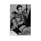 BGRGU Rock Band Poster Vintage Musik (1) Poster, dekoratives Gemälde,...