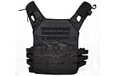 QHIU Taktische Weste Plate Carrier Camouflage Molle Schutz...