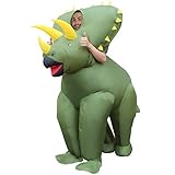Morph MCGITR Aufblasbares Kostüm, Unisex, Triceratops Dinosaurier...