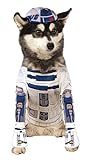 Star Wars – R2-D2 Kostüm für Haustiere (Rubie 's Spain) L weiß