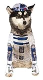 Star Wars – R2-D2 Kostüm für Haustiere (Rubie 's Spain) L weiß