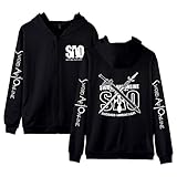 xrbanime Anime Sword Art Online Hoodie Kirigaya Kazuto...