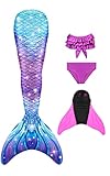 shepretty meerjungfrauenflosse mädchen Neuer Mermaid Tail Badeanzug...
