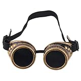 TRIXES Steampunk, Schweißer Brille, Party - Accessoire, Kostüm,...