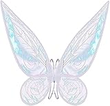 Beslike Feenflügel, Fee Kostüm Damen Feen Flügel Schmetterling...