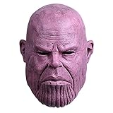 NUWIND Thanos Latex Maske Kopfmaske Infinity War Vollmaske...