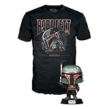 Funko POP! & Tee: Star Wars - Boba Fett - L - T-Shirt - Kleidung Mit...