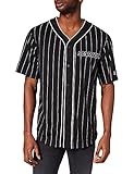 STARTER BLACK LABEL Herren Shirt Baseball Jersey Bowlinghemd, Schwarz,...